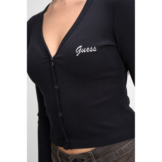 Guess Γυναικεία ζακέτα Lavinia LS Buttoned Top